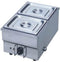 GATTO Electric 2-Div Bain Marie - Incl. 2x GN1/2 & Lids